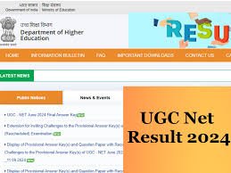 NTA UGC NET June 2024 Result