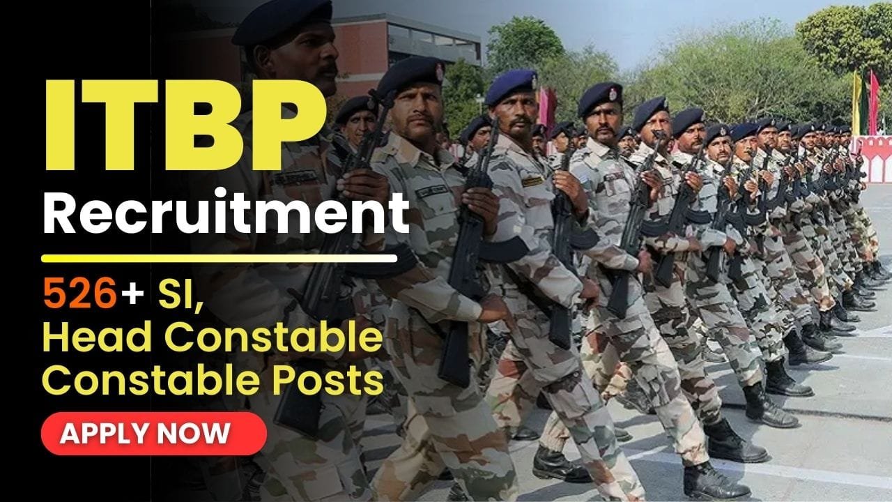 ITBP SI HC Constable Telecommunication Vacancy