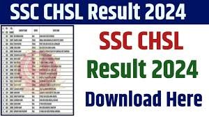 SSC CHSL 2024 Tier 1 Result