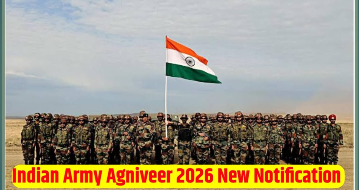 indian Army Agniveer New Vacancy Notification 2026