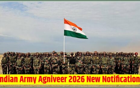 indian Army Agniveer New Vacancy Notification 2026